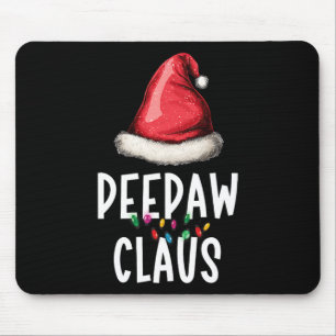 Alfombrilla De Ratón Familia Bunnyaw Claus Navidad Santas Pijama Coinci
