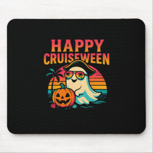 Alfombrilla De Ratón Familia del escuadrón de crucero de Halloween 2025