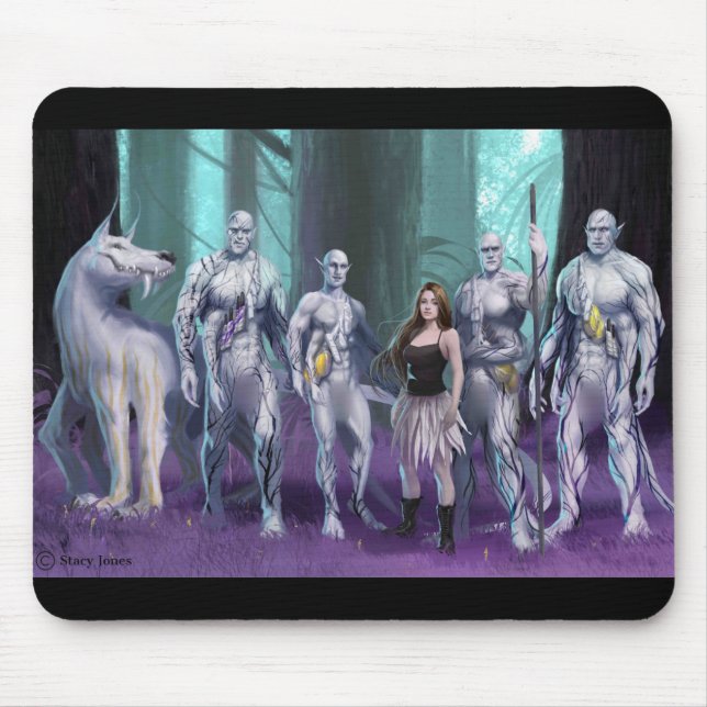 Alfombrilla De Ratón Familia elegida Mousepad (Frente)