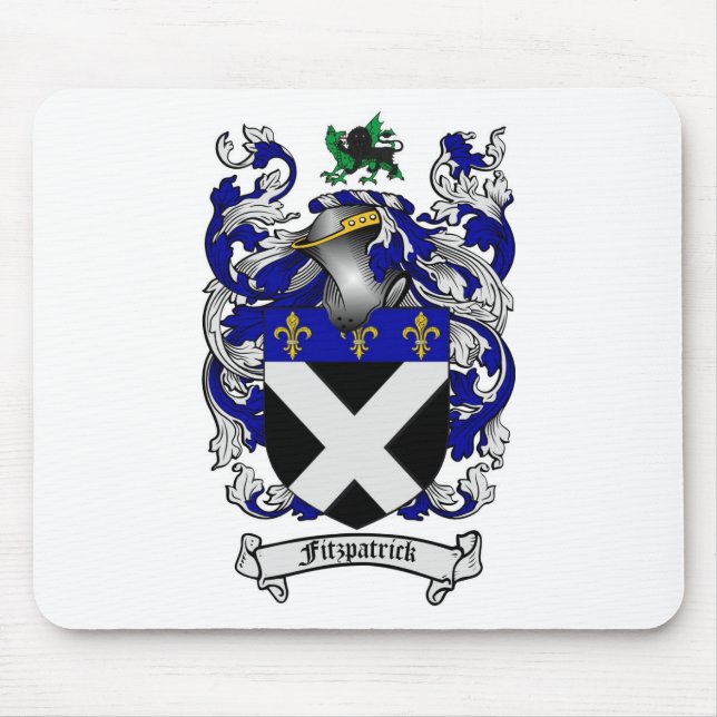 ALFOMBRILLA DE RATÓN FAMILIA FITZPATRICK - ESCUDO FITZPATRICK (Frente)