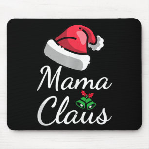 Alfombrilla De Ratón Familia Mama Claus Navidades coincidentes Pajama X