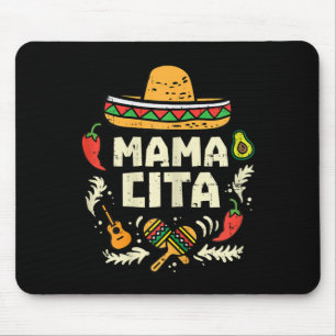 Alfombrilla De Ratón Familia Mamacita Cinco De Mayo Pareja Materna Mexi