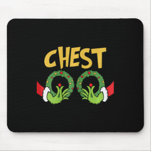 Alfombrilla De Ratón Familia Navidades de parejas de castañas casadas H