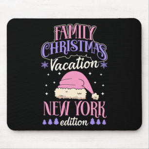 Alfombrilla De Ratón Familia Navidades Vacaciones Nueva York Edición Ma