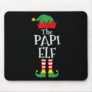 Alfombrilla De Ratón Familia Pajamas Navidades de Diversión Elf