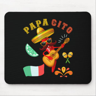 Alfombrilla De Ratón Familia Papacito Cinco De Mayo Tee Hombres Mexican