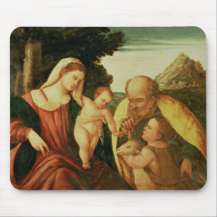 Alfombrilla De Ratón Familia santa con St. John