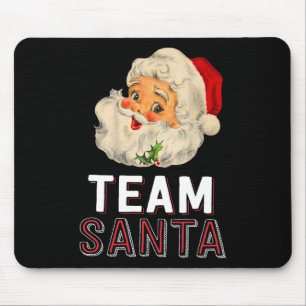 Alfombrilla De Ratón Familia Team Santa Navidades coincidiendo con Paja