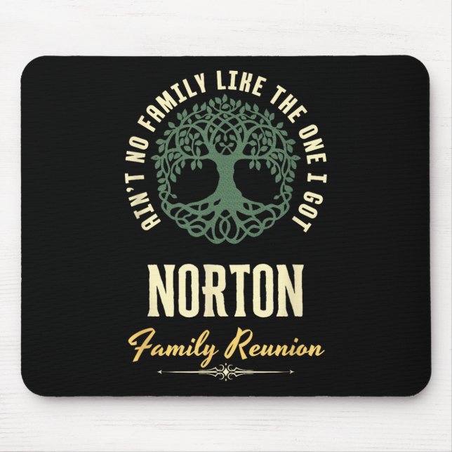 Alfombrilla De Ratón Family Reunion 2025 Matching Design - Norton  (Frente)