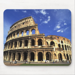Alfombrilla De Ratón Famosas ruinas del Coliseo en Roma Italia