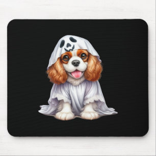 Alfombrilla De Ratón Famoso fantasma Cavalier Rey Charles Spaniel Perro