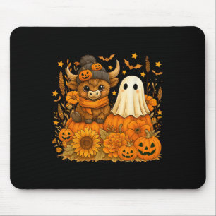 Alfombrilla De Ratón Famoso fantasma de vacas de Halloween Spooky Calab