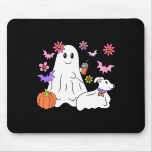 Alfombrilla De Ratón Famoso fantasma Walking Dog Tocante Fantasma Abraz
