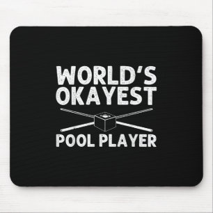 Alfombrilla De Ratón Famoso Pool Art Para Hombres Mujeres Billiards Lov