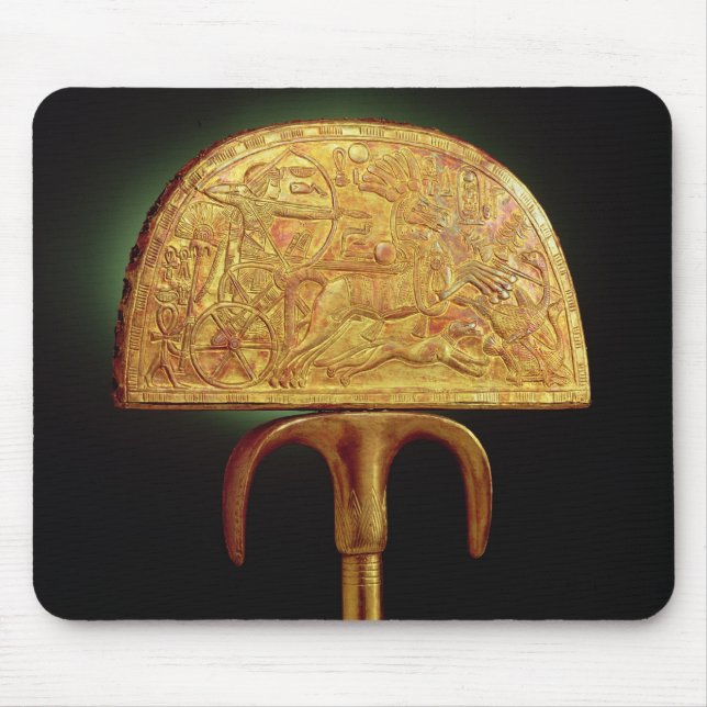 Alfombrilla De Ratón fan de la Avestruz-pluma, de la tumba de (Frente)