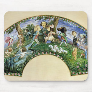 Alfombrilla De Ratón Fan que representa George Sand y a sus amigos