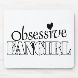 Alfombrilla De Ratón Fangirl obsesivo
