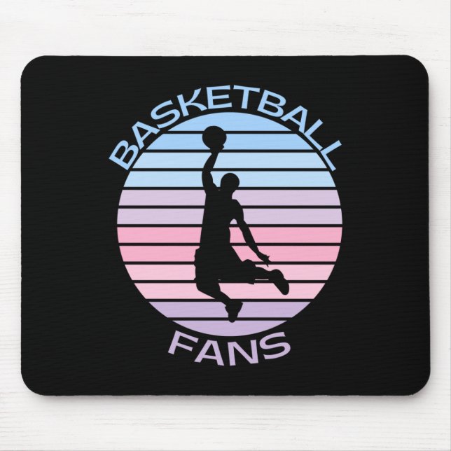 Alfombrilla De Ratón Fans de baloncesto (Frente)