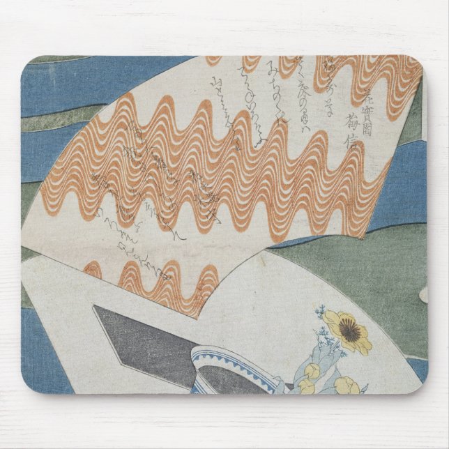 Alfombrilla De Ratón Fans que flotan en una corriente (Frente)