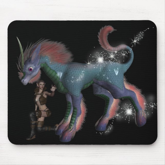 Alfombrilla De Ratón Fantacy Gamer Mousepad (Frente)
