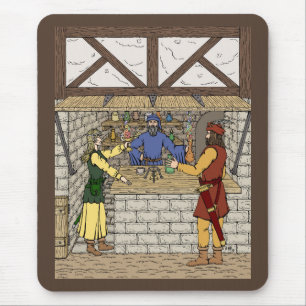 Alfombrilla De Ratón Fantasía Apothecary Shop