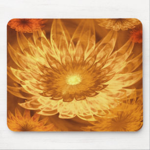 Alfombrilla De Ratón Fantasía en Mousepad Flores Amarillas