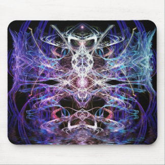 Alfombrilla De Ratón fantasía fractal de libélula Mousepad