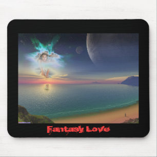 Alfombrilla De Ratón Fantasía Love Mousepad