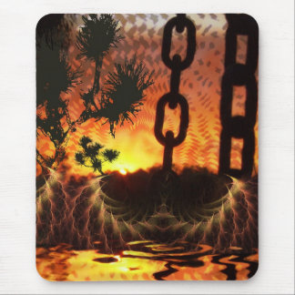 Alfombrilla De Ratón Fantasía mexicana fractal Mousepad
