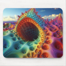 Fantasía Psicodélica En Un Planeta Desolado