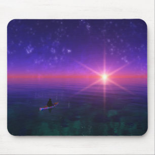 Alfombrilla De Ratón Fantasías: En el mar Mousepad
