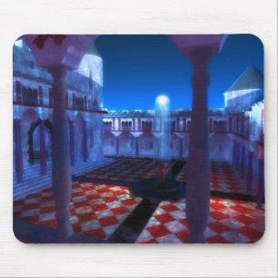 Alfombrilla De Ratón Fantasías: Patio del Palacio Mousepad
