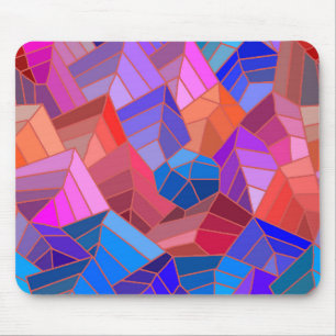 Alfombrilla De Ratón Fantasías vistas de las montañas desde el cielo