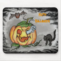 Fantasma, Bat y Cat, ¡Feliz Halloween!