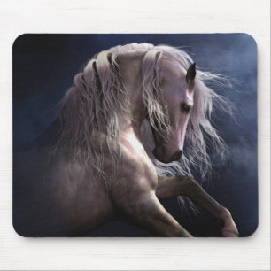 Alfombrilla De Ratón Fantasma de plata Mousepad