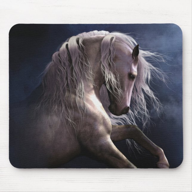 Alfombrilla De Ratón Fantasma de plata Mousepad (Frente)