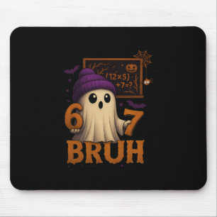 Alfombrilla De Ratón Fantasma Divertido De Matemáticas 67 Bruh Meme De 