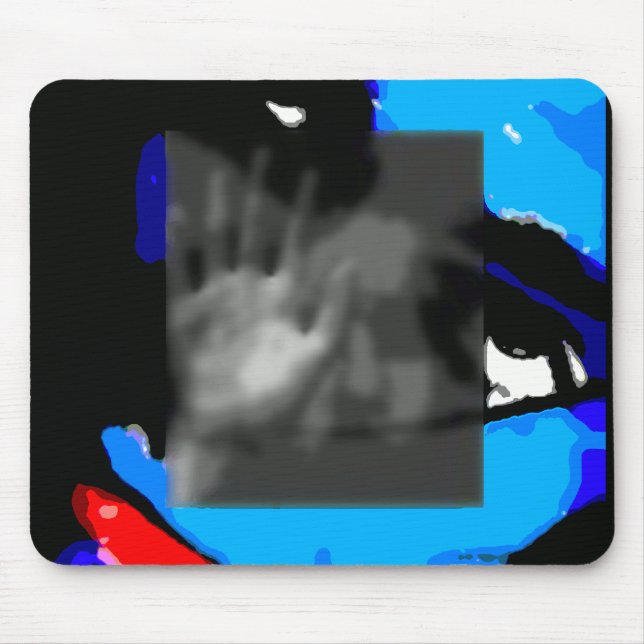 Alfombrilla De Ratón Fantasma en la máquina Mousepad (Frente)