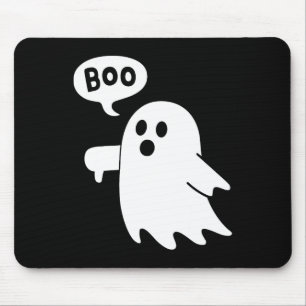 Alfombrilla De Ratón Fantasma gritando a boo desaprobando a Fantasma Ha