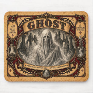 Alfombrilla De Ratón Fantasma, Monstruo de Circo Antiguo