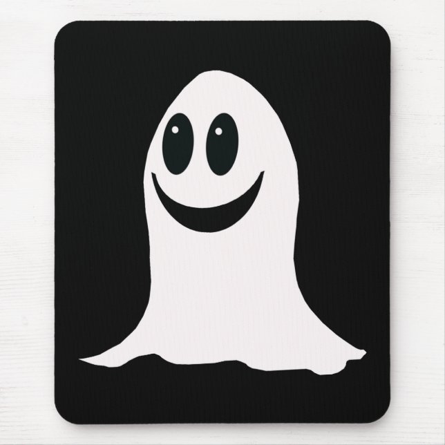 Alfombrilla De Ratón Fantasma Personalizado de Halloween (Frente)