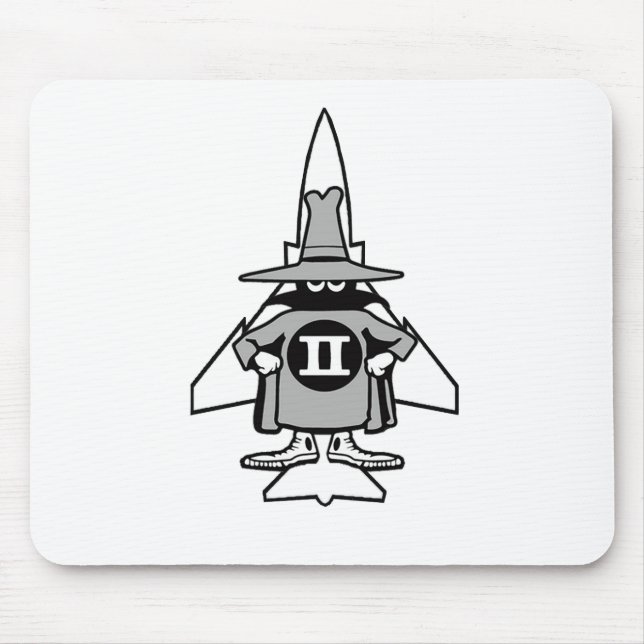 Alfombrilla De Ratón Fantasma radiante (Frente)