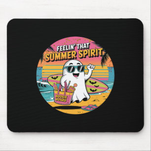 Alfombrilla De Ratón Fantasmagoría Surfista de Verano de Summerween Hal