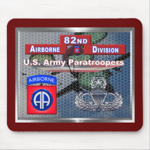Alfombrilla De Ratón Fantástico Master Jump Wings 82nd Airborne Divisió