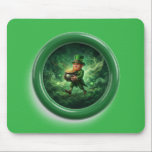 Alfombrilla De Ratón Fantasy Image Leprechaun Carrying Pot Of Gold<br><div class="desc">Fantasy Image Leprechaun Carrying Pot Of Gold Mouse Pad</div>