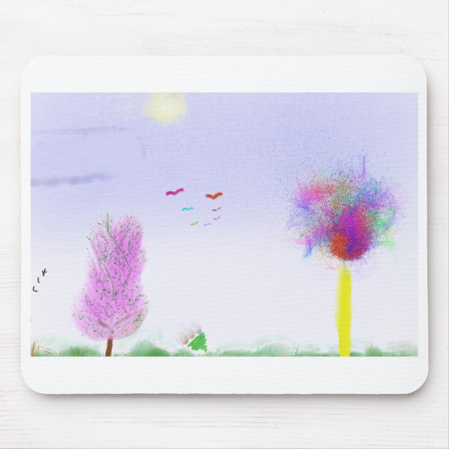 Alfombrilla De Ratón Fantasy Landscape Escape Mousepad (Frente)