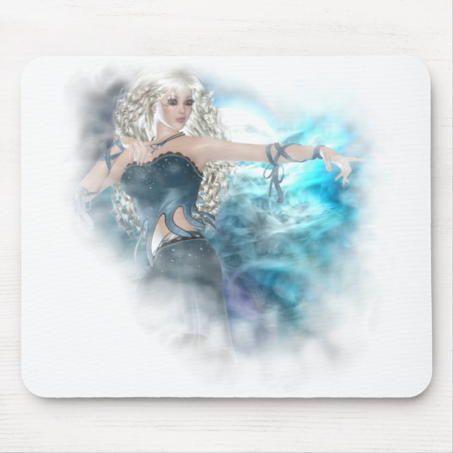 Alfombrilla De Ratón Fantasy Sky Siren Vignette (Frente)