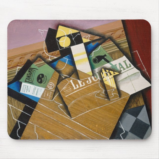 Alfombrilla De Ratón Fantomas, 1915 (aceite en lona) (Frente)