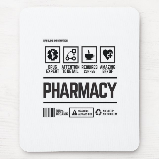 Alfombrilla De Ratón farmacia (Frente)