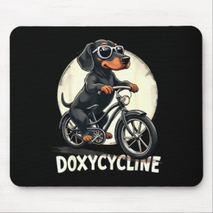 Alfombrilla De Ratón Farmacia de doxiciclina perro salchicha divertido 